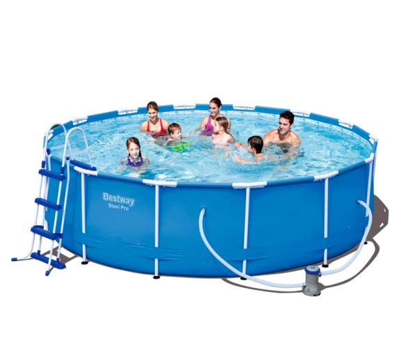 Bestway Steel Pro Frame 4,27 x 1 m 56422 + Kartušová filtrace