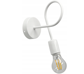 Stropní závěsná lampa LOFT - 1xE27 - BÍLÁ