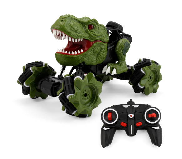 Aga4Kids RC Autíčko Dinosaurus Zelené 2DZ074