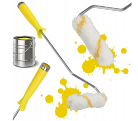 Malířský váleček na malování 11cm s rukojetí