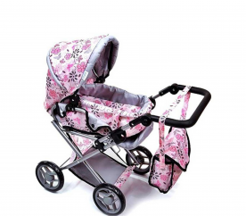 Doris Kočárek pro panenky 9346 Grey