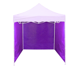 Aga Bočnice k prodejnímu stánku 3x3m Fialová