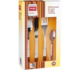 LT5002 SADA PŘÍBORŮ 24KS LEILA    LAMART - Lamart