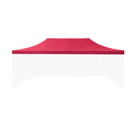Aga Střecha k prodejnímu stánku 3x6m Červená