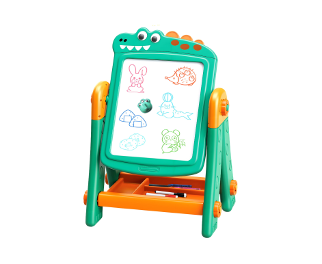 Aga4Kids Dětská tabule na fixy 2v1 Zelená