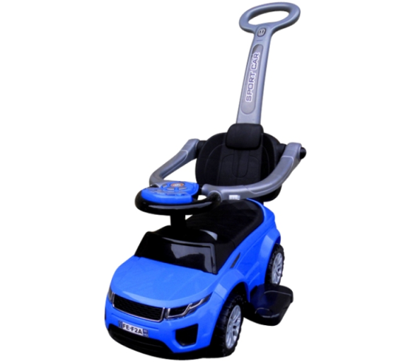 R-Sport Dětské odrážedlo Auto J4 2v1 Modré