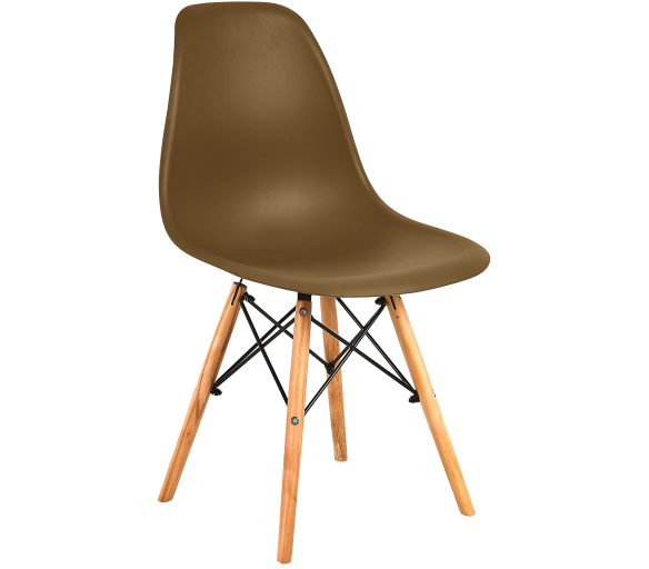 Aga Jídelní židle Hnědá