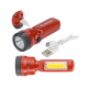 LED dobíjecí svítilna USB + kabel 2v1
