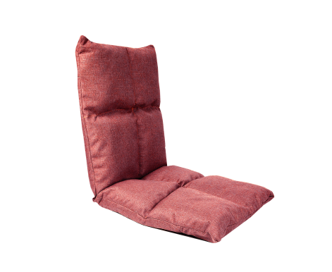 Aga Polohovací křeslo na podlahu 36x48x48 cm Červené