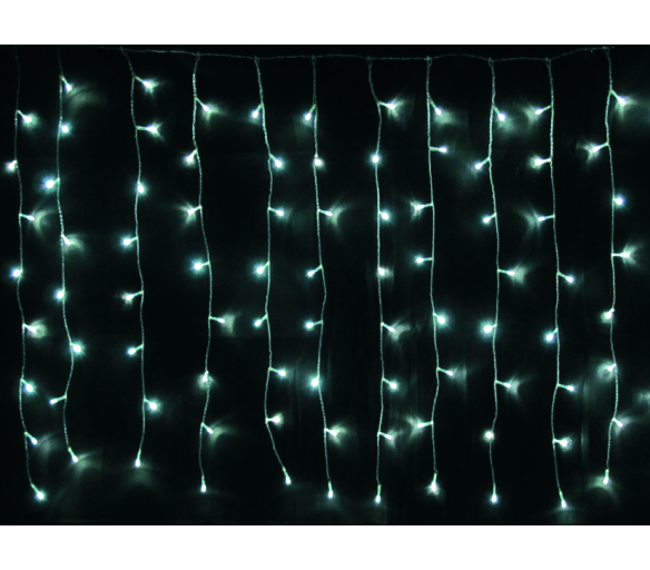 Linder Exclusiv Vánoční světelný déšť 160 LED Studená bílá