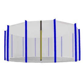 Aga Ochranná síť 460 cm na 12 tyčí Black net / Blue