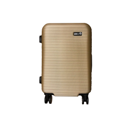 Aga Travel Cestovní kufr 56x38x23 cm MR4651 Zlatý