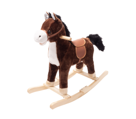Aga4Kids Houpací koník SKL011 Hnědý