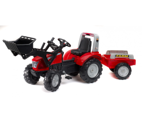 Falk Šlapací traktor MAC CORMICK X.7 3020AM + vlečka