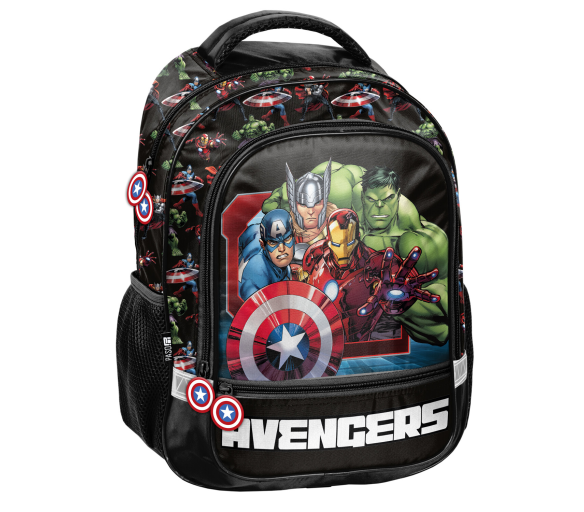 Paso Školní batoh dvoukomorový Avangers