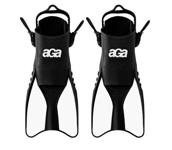 Aga Ploutve 42,5-47 Černé/Bílé