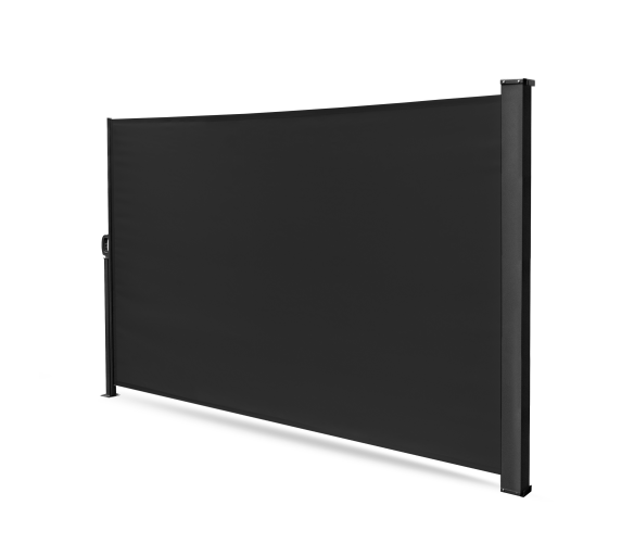 Aga Boční markýza 1,6x3 m Černá