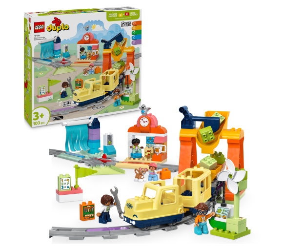 LEGO® DUPLO® 10428 Velký interaktivní komunitní vláček