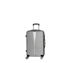 Linder Exclusiv Cestovní kufr 55x37x24 cm CZ137  Stříbrný