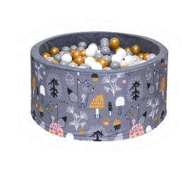 Aga Suchý bazén 90x40 cm s míčky AX4