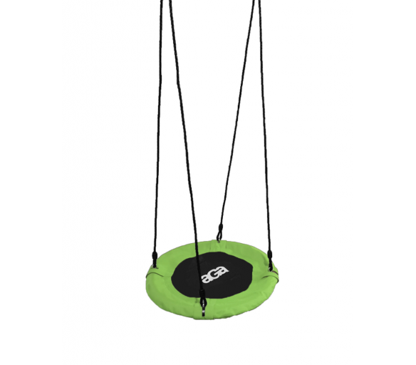 Aga Závěsný houpací kruh 60 cm Zelený