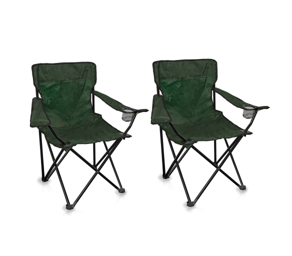 Aga 2x Rybářské křeslo MR2001 Tmavě zelené
